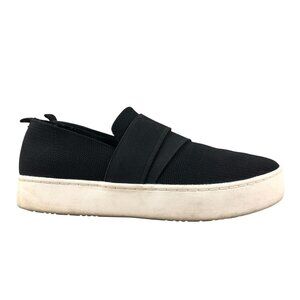 Dolcetta Women's Size 8 Luna Black Stretch Closed Toe Slip On Casual Sneakers